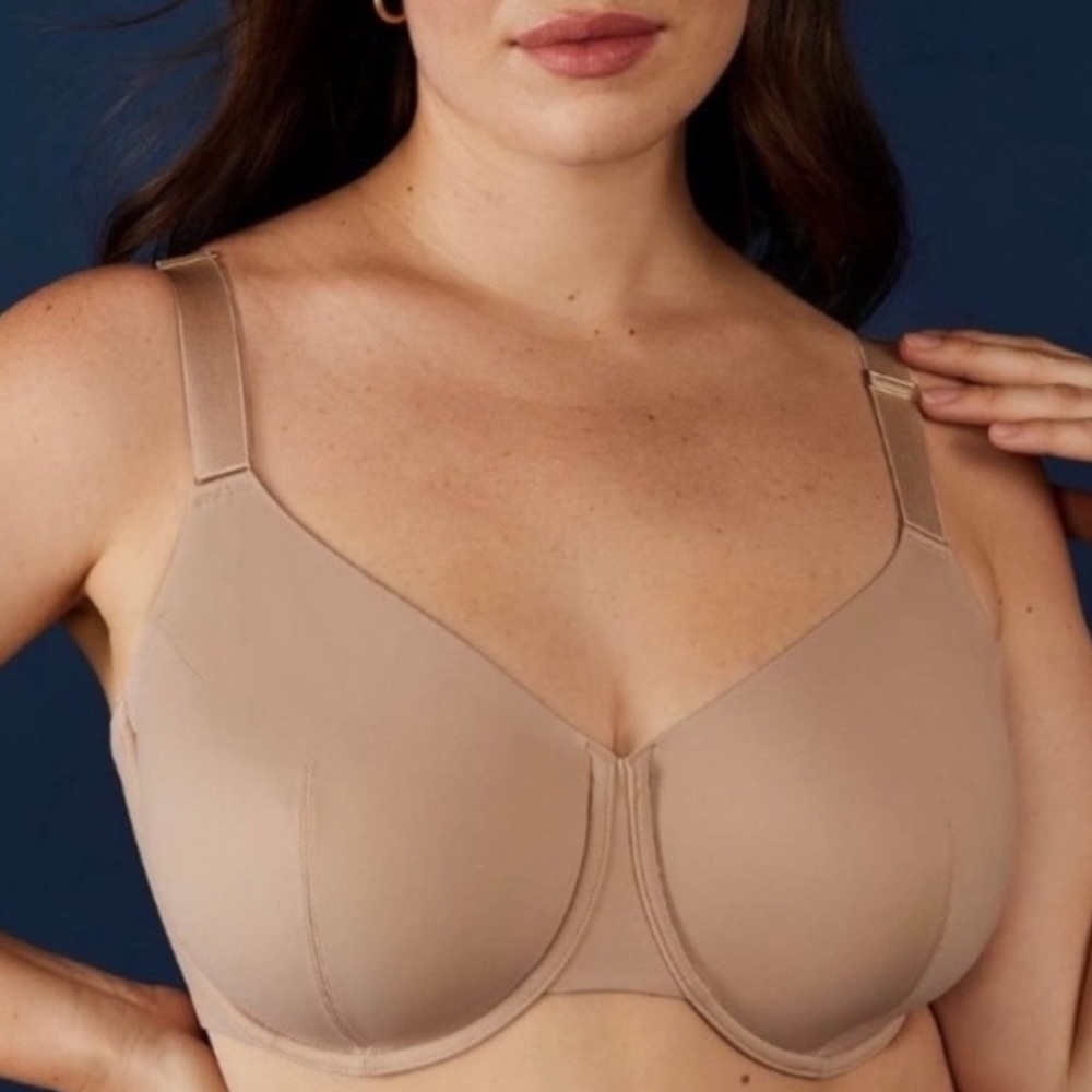 Thirdlove 34 1/2 Classic Unlined Full Coverage Bra Smooth Adjustable Underwire